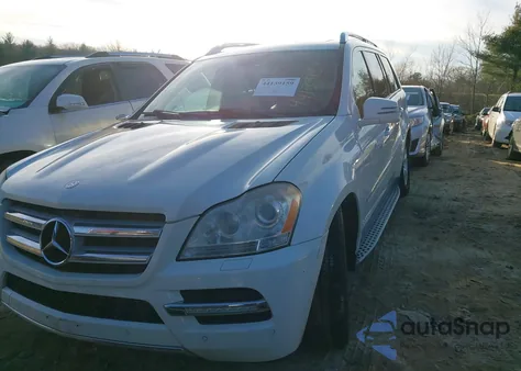 2012 Mercedes-Benz Gl 450 4Matic z USA, uszkodzony, nr VIN 4JGBF7BE9CA761628